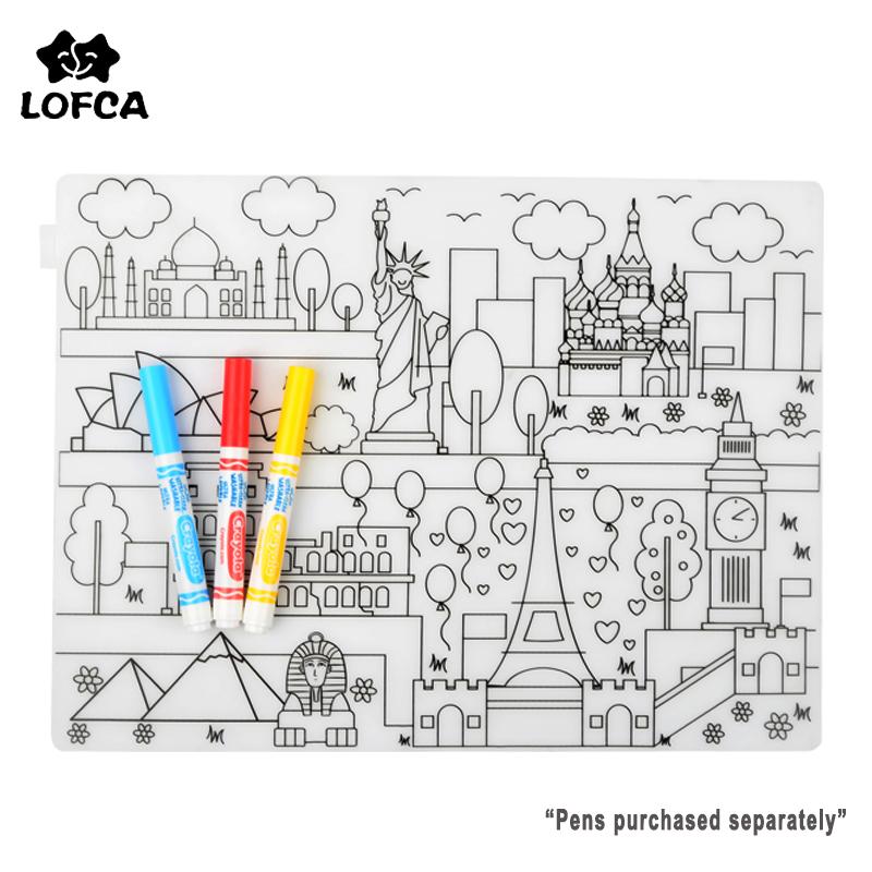 Silicone Baby Placemat 1pc Bab - Baby Food Utensil 评论和价格