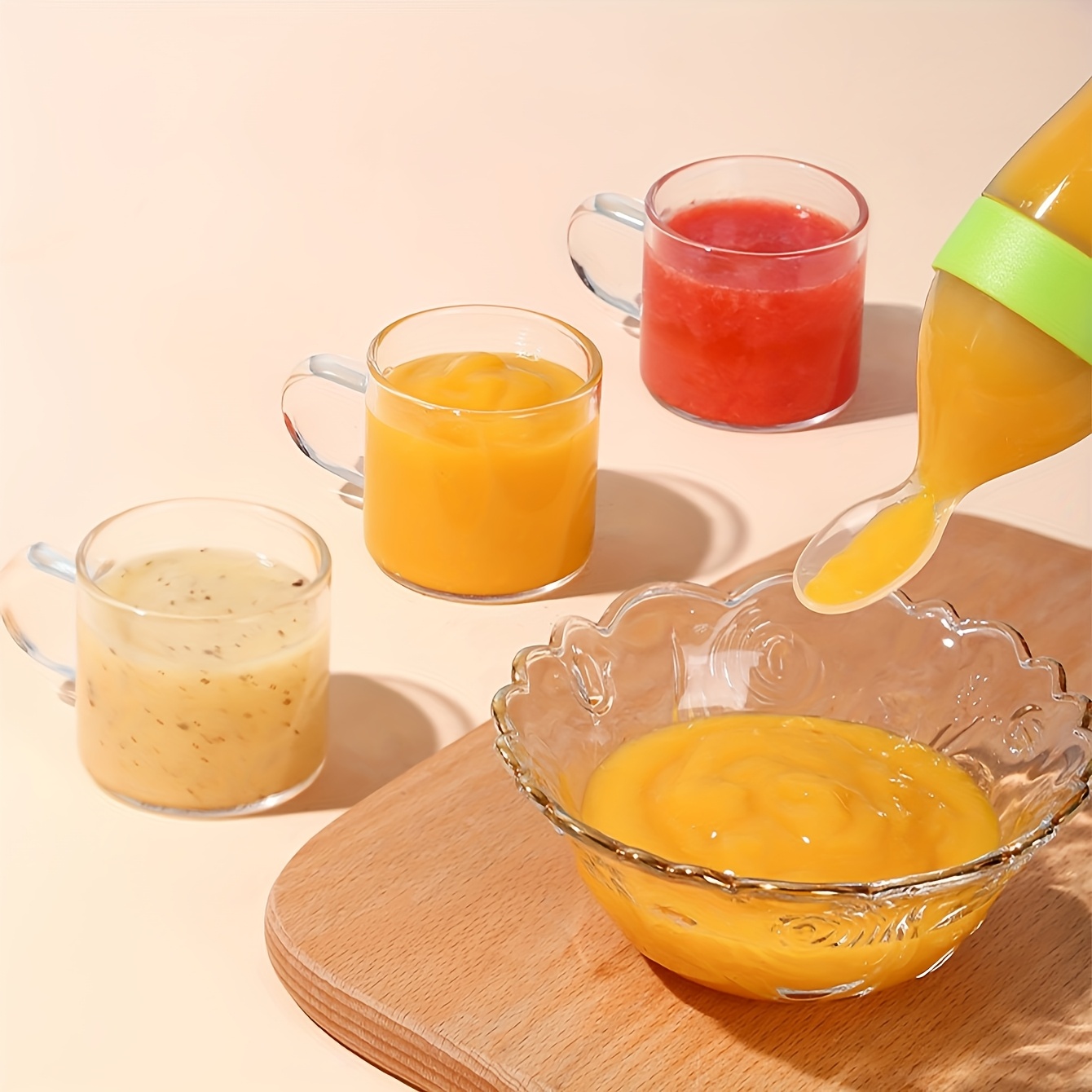 9pcs Feeding Cutlery:1 Silicon - Baby Food Utensil 评论和价格