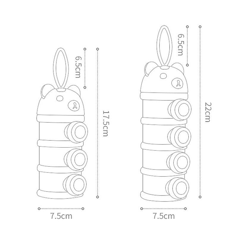 Storage Three/Four Tier Portab - Baby Food Category 评论和价格