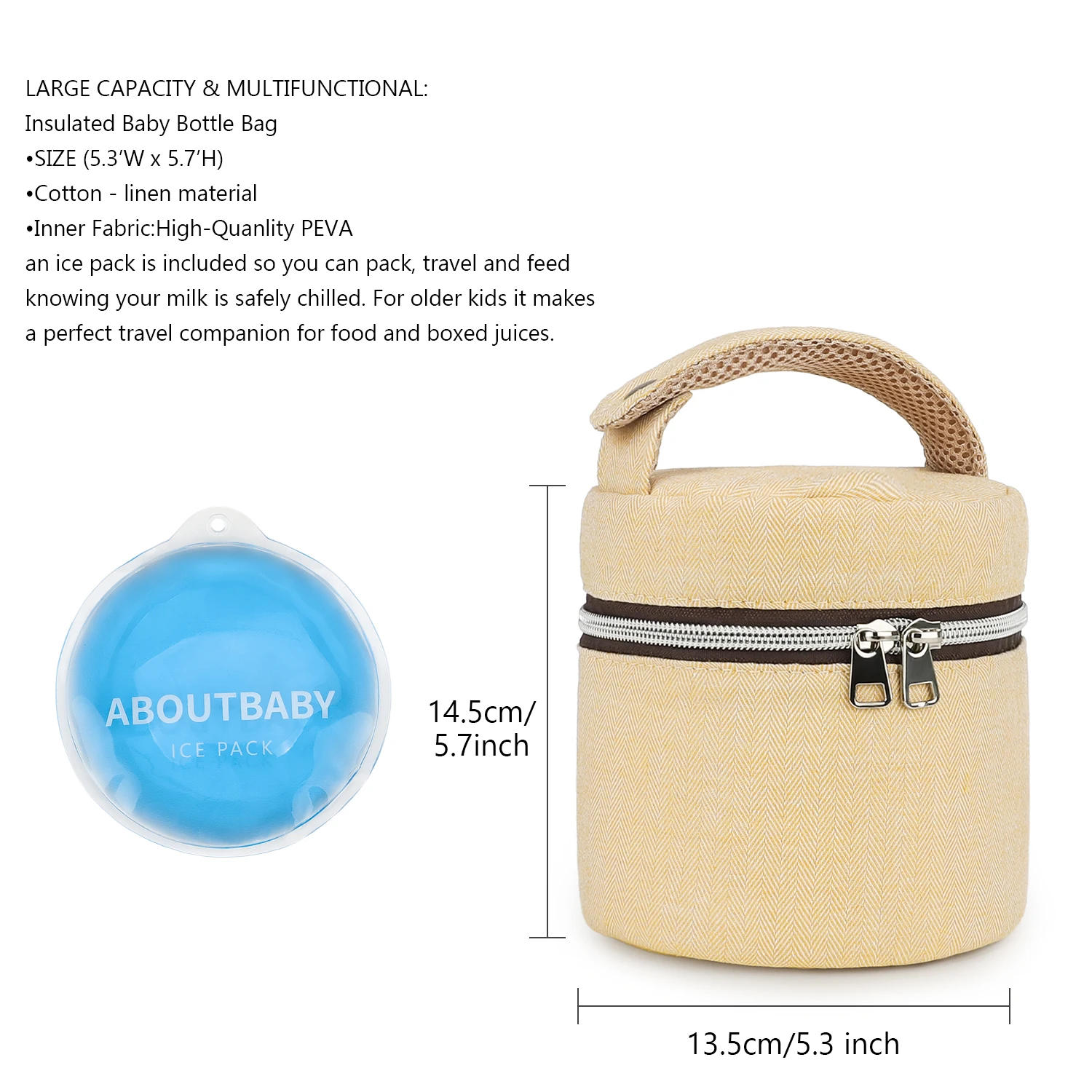 Bottle bag waterproof constant - Baby Food Storage 评论和价格