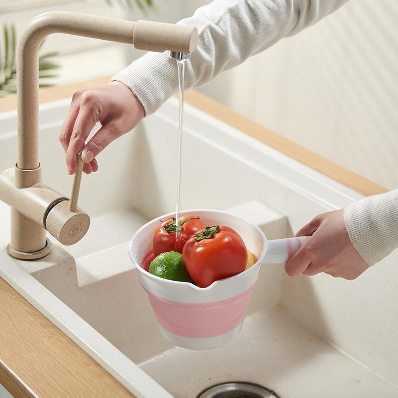 Foldable Silicone Water Scoop  - Baby Kitchen Food 评论和价格