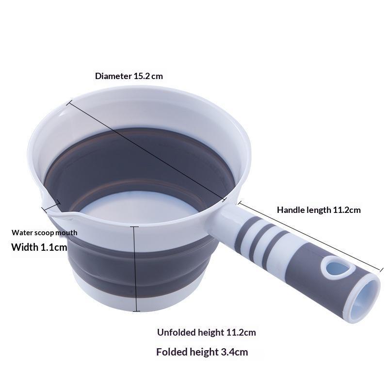 Foldable Silicone Water Scoop  - Baby Kitchen Food 评论和价格