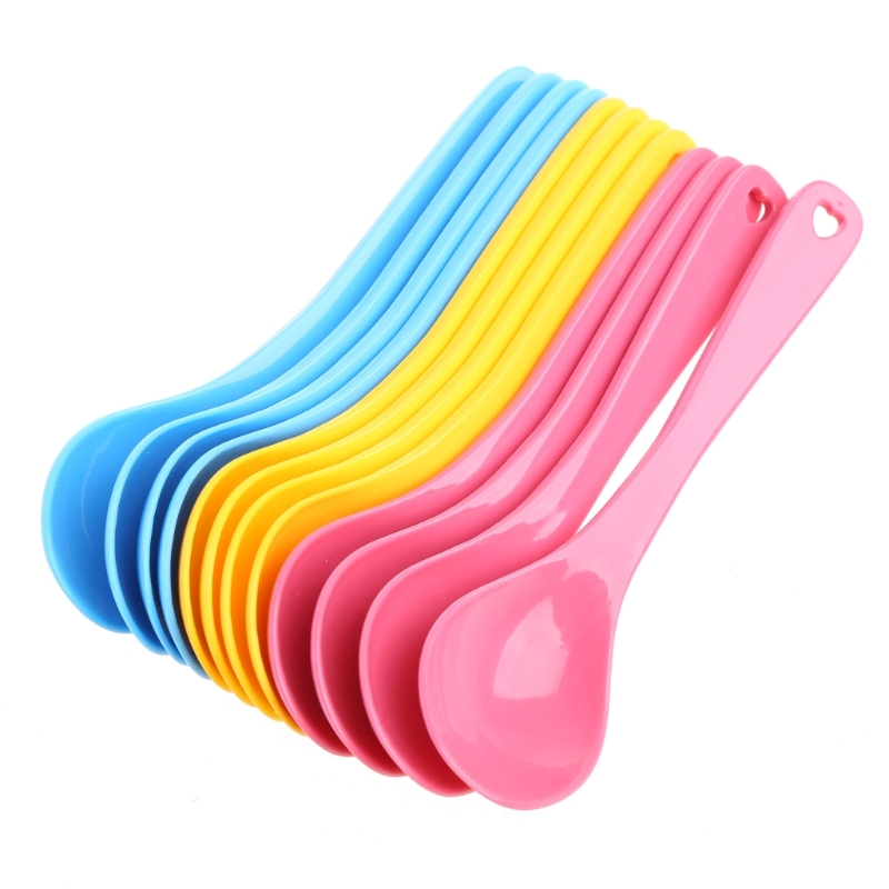 12Pcs Baby Feeding Spoon Safe  - Baby Food Utensil 评论和价格