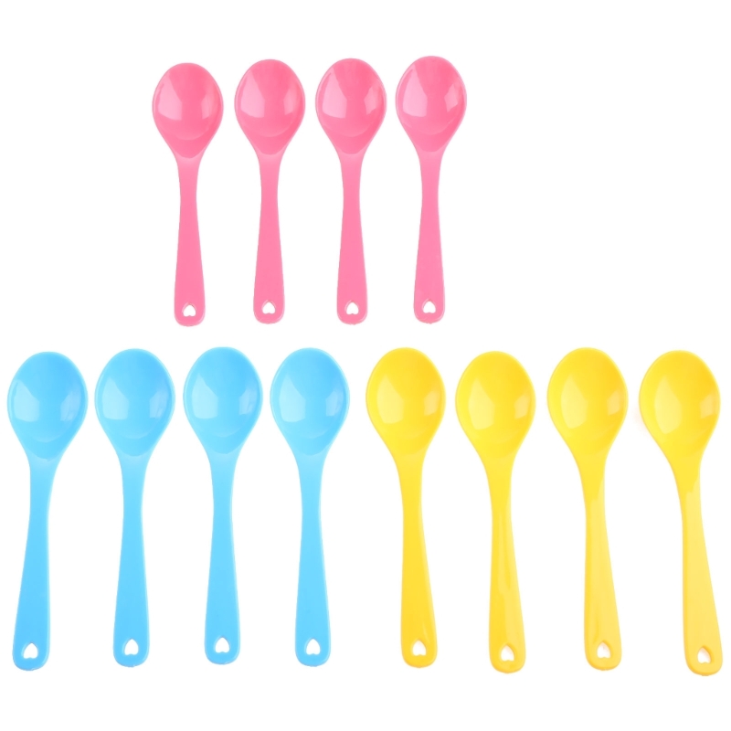 12Pcs Baby Feeding Spoon Safe  - Baby Food Utensil 评论和价格