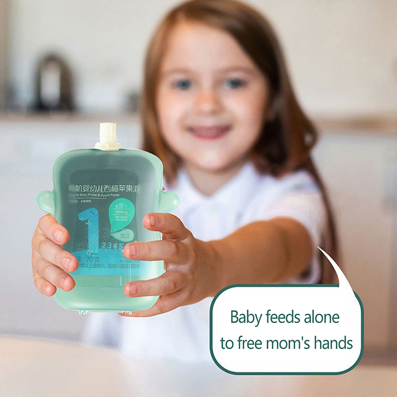 Self-Feeding Baby Food Pouch H - Baby Food Weaning 评论和价格